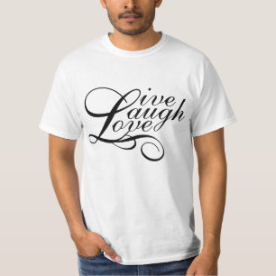 leben Lachen-Liebe T-Shirt