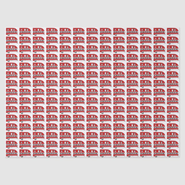 Leben, Lachen, Liebe und Lager Seidenpapier (Vorderseite)