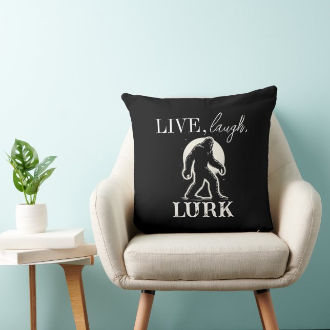 Leben, lachen, Lurk Kissen (Stuhl )