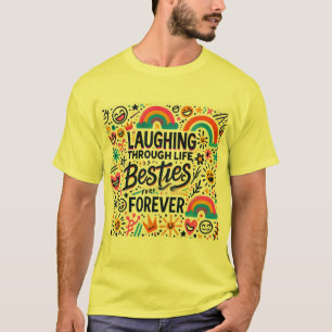 Leben lang durch Bestien lachen T-Shirt
