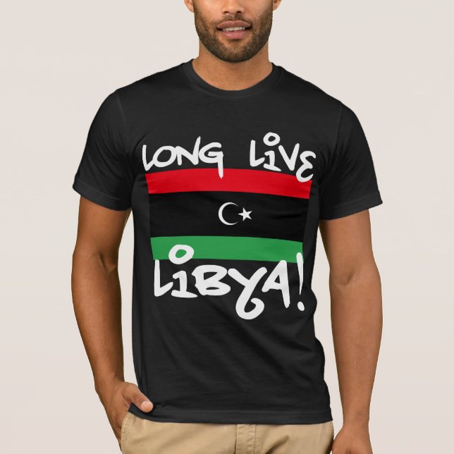 Leben lang Libyen! T-Shirt (Vorderseite)