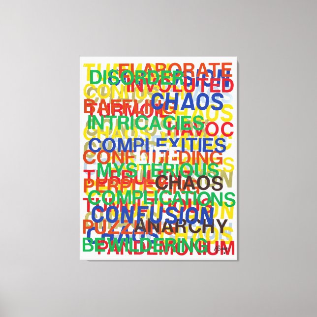 Leben Leinwanddruck (Vorderseite)