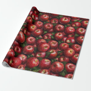 Leben, Liebe, Äpfel essen Geschenkpapier