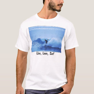 , Leben Liebe, Brandung T-Shirt