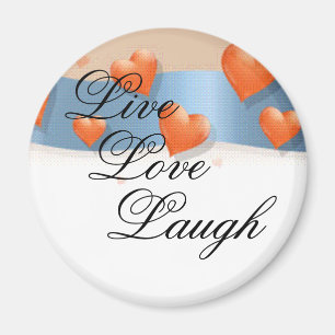 Leben, Liebe, lachen Magnet