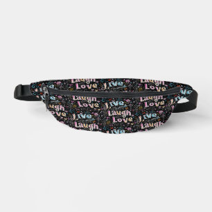 Leben, Liebe und Lachen Bauchtasche