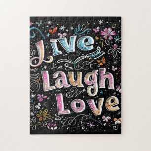 Leben, Liebe und Lachen Puzzle