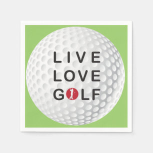 , leben Liebegolfservietten Serviette