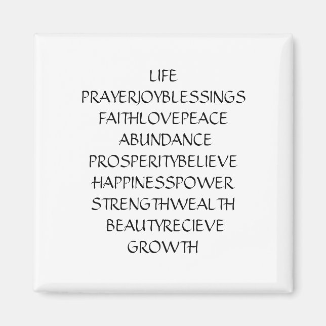 Leben Magnet (Vorne)