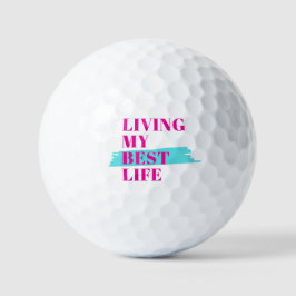 Leben mein bestes Leben, neue Geschenke Golf Golfball