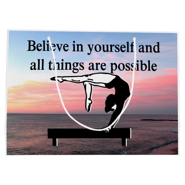 LEBEN MEINES GYMNASTIKTRAUMS GROßE GESCHENKTÜTE (Rückseite)