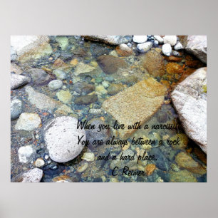 Leben mit einem narzisstischen Poster