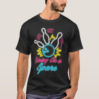 Leben mit lustigen Ersatz-Bowling-Pins Sport T-Shirt
