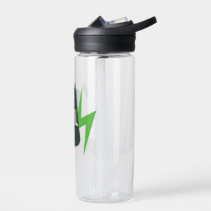 Leben mit voller Batterie Trinkflasche