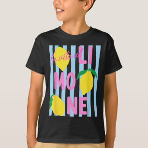 Leben mit Zitrone Lustiger italienischer Sommer mi T-Shirt