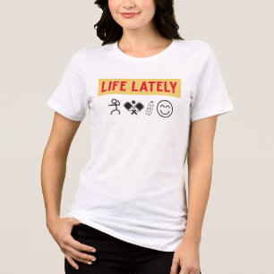 Leben neulich süchtig nach Pickleball  Tri-Blend Shirt
