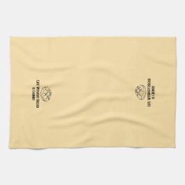 Leben ohne Brot ist Crumby Geschirrtuch