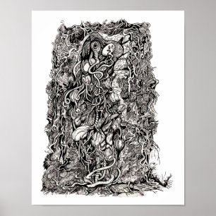 Leben ohne Haut, von Brian Benson Poster