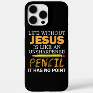 Leben ohne Jesus Funny Christlicher religiöser Gla iPhone 16 Pro Max Hülle