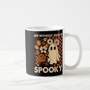 Leben ohne Jesus ist Soky Floral Christliches Hall Kaffeetasse
