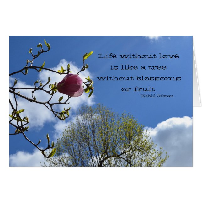 Leben ohne Liebe ist wie (Vorderseite (Horizontal))