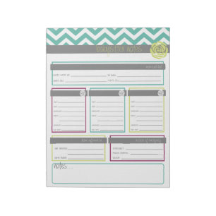 Leben. Organisierter. Anmerkungen zum Babysitter-E Notizblock