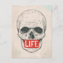 Leben Postkarte