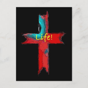 LEBEN! POSTKARTE