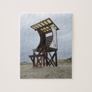 Leben-Schutz-Stand Wrightsville Strand NC Puzzle