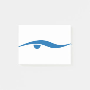Leben schwimmen post-it klebezettel