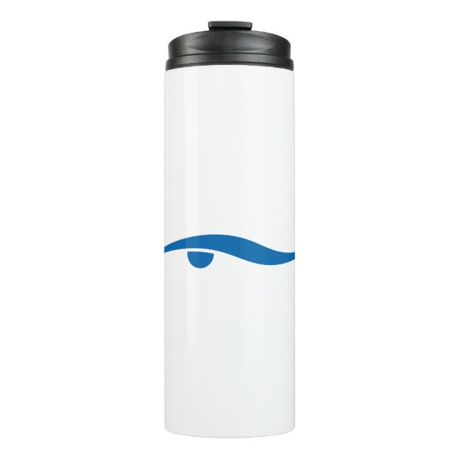 Leben schwimmen thermosbecher (Vorderseite)
