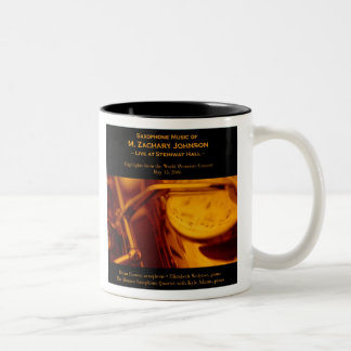 Leben Sie an Steinway Hall Tasse