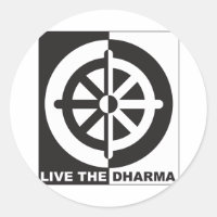 Leben Sie das Dharma