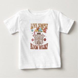 Leben Sie einfach, Bloom Willy Baby T-shirt