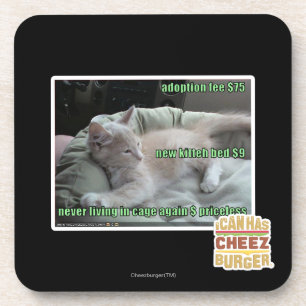 Leben Sie nie wieder in einem Käfig Untersetzer