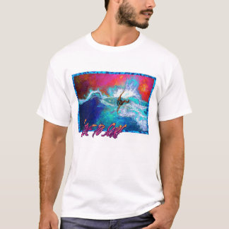 Leben Sie, um zu surfen T-Shirt