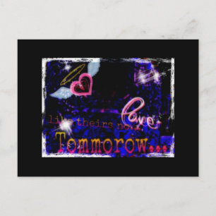 Leben Sie wie.... Postkarte