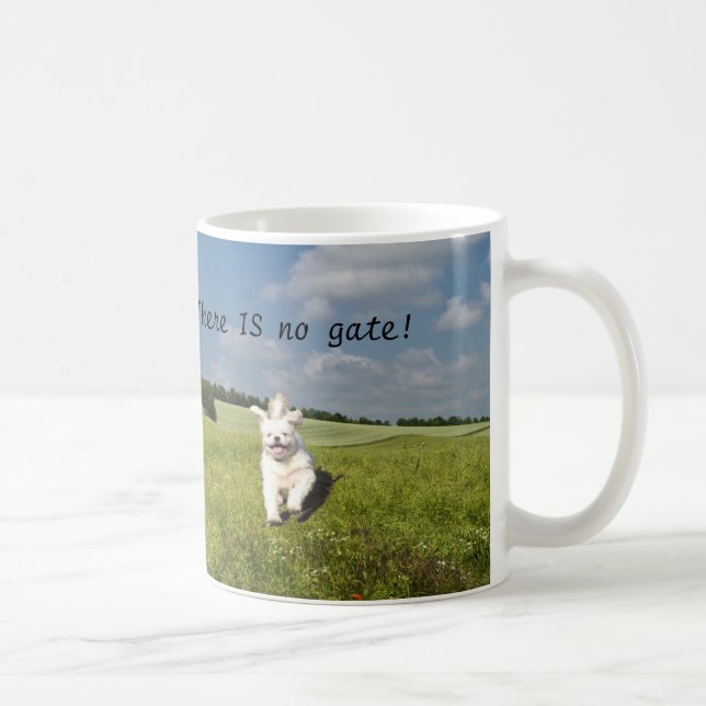 "Leben Sie wie…" Tasse - buddhistische (Matrix-) (Rechts)