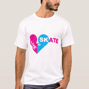 leben Sie zu den SKATEN T-Shirt