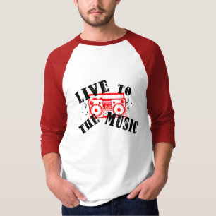 Leben Sie zur Musik: EBDT Leistung 2009 T-Shirt