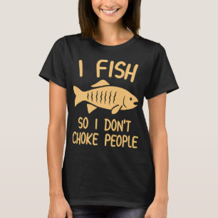 Leben sollte zum Fischen Introvertierte Sprüche An T-Shirt