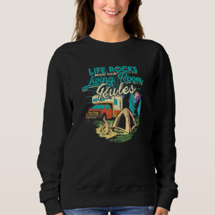 Leben stürzen, wenn Ihr Wohnzimmer regiert - Glamp Sweatshirt