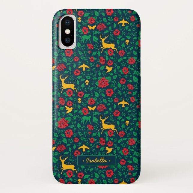 Leben-Symbole Frida Kahlos | Case-Mate iPhone Hülle (Rückseite)
