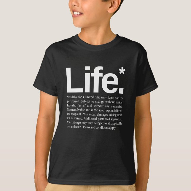 Leben* T-Shirt (Vorderseite)