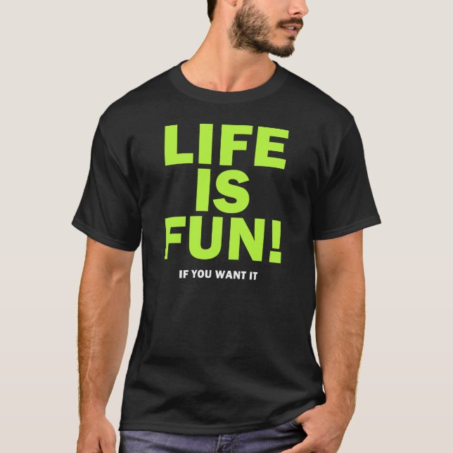 LEBEN T-Shirt (Vorderseite)
