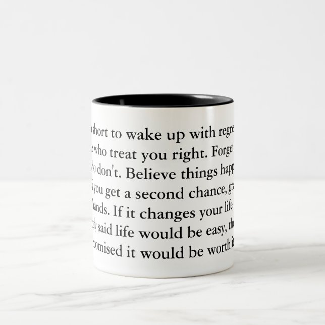 LEBEN Tasse (Mittel)