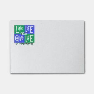 Leben und Leben Post-it Klebezettel