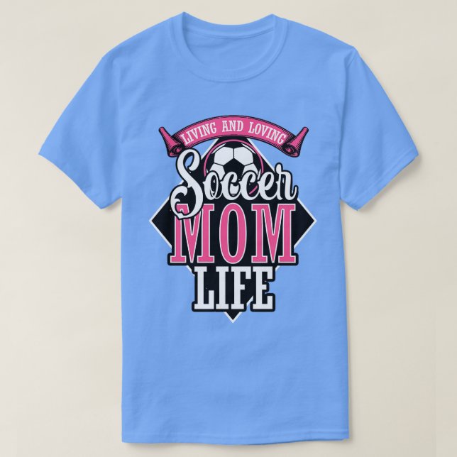 Leben und lieben Mama T-Shirt (Design vorne)