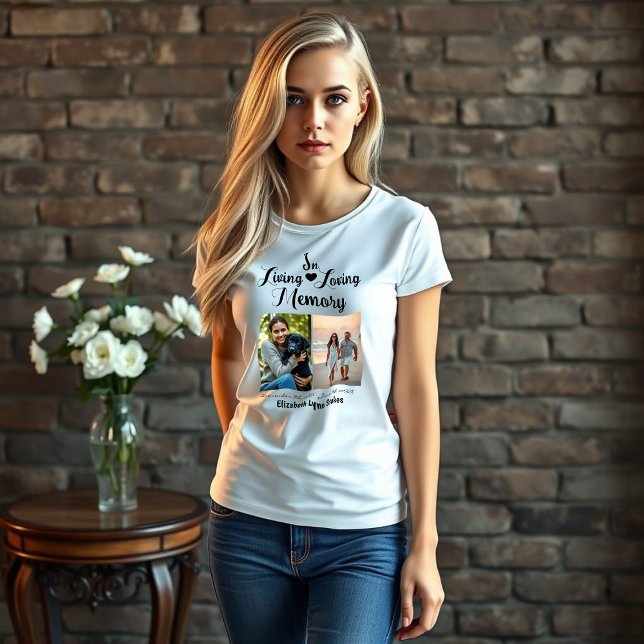 Leben und lieben Tri-Blend shirt (Von Creator hochgeladen)