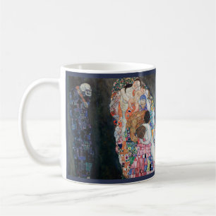 Leben und Tod, Gustav Klimt-Tasse Kaffeetasse